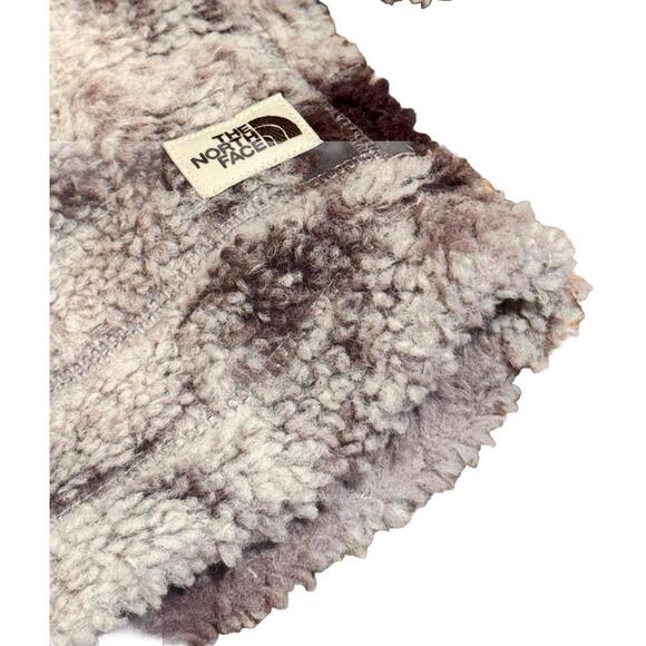 The North Face Womens Purple Full Zip Hoodie Fuzzy Hooded Jacket - Picture 8 of 8